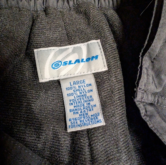 Slalom Men's Ski Pants Sz Lrg - Picture 3 of 5